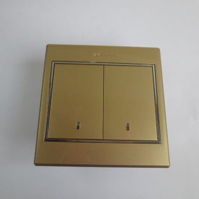 福田點開關正品D1S 二開雙控面板 細節鑄就品質，點亮家居美學